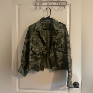 Cute Camo Denim Jacket